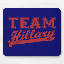 Team Hillary red Mouse Pad