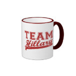 Team Hillary Red Mug