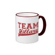 Team Hillary Red Mug