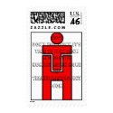 Team Human postage stamp