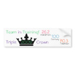 Team in Training bumper stickers