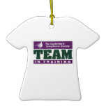 Team in Training Marathon de Paris Ornament