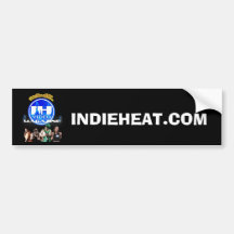 Team Indie Heat Logo Bumper Sticker
