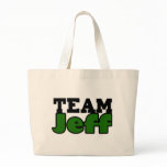 Team Jeff Tote Bag