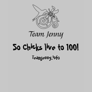 Team Jenny shirt to support the cause zazzle_shirt
