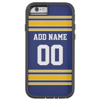Team Jersey with Custom Name and Number iPhone 6 Case