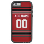 Team Jersey with Custom Name and Number Tough Xtreme iPhone 6 Case