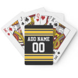 Team Jersey with Custom Name and Number Deck Of Cards