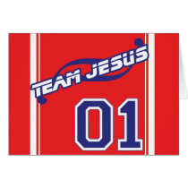 Team Jesus Card by pandapad Team Jesus Card