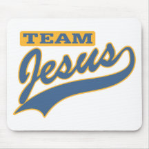 Team Jesus Mousepads