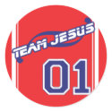 Team Jesus Sticker
