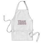 Team Jesus Striped Graphic aprons