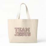 Team Jesus Striped Graphic bags