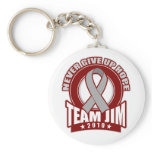 Team Jim Brain Cancer Walk 2010 keychains