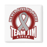 Team Jim Brain Cancer Walk 2010 magnets