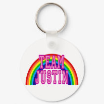 Team Justin keychains