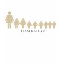 Team Kate plus 8 t-shirts by BigGovHumor Team Kate plus 8 t-shirts