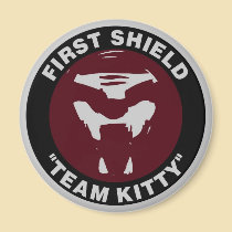 Team Kitty Magnet magnets
