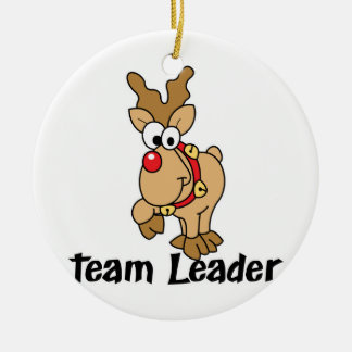 team leader rudolph christmas tree ornament team leader rudolph christmas tree ornament