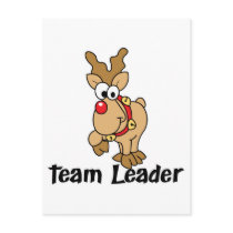 Team Leader Rudolph Postcards