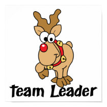 Team Leader Rudolph posters by doonidesigns Team Leader Rudolph posters