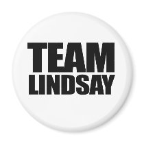 TEAM LINDSAY REFRIGERATOR MAGNET