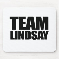 TEAM LINDSAY MOUSE PADS