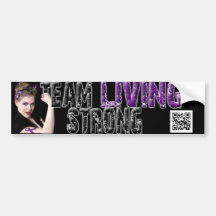 Team Living Strong Bumper Stickers