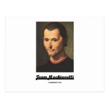 Team Machiavelli Postcards