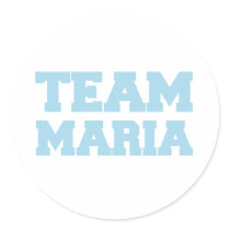 TEAM MARIA ROUND STICKERS