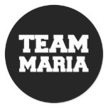 "Team Maria" T-shirts stickers