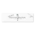 Team Master Baiter bumper stickers by matthew_pine_cone Team Master Baiter bumper stickers