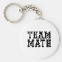 Team Math Keychain