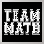 Team Math Print Team Math Print