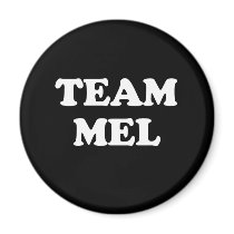 Team Mel  Refrigerator Magnets