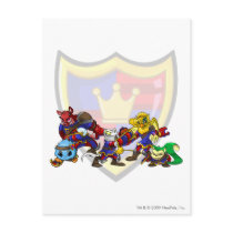 Team Meridell Group Postcard