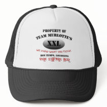 Team Merlottes Shape Shifter HBO True Blook hats