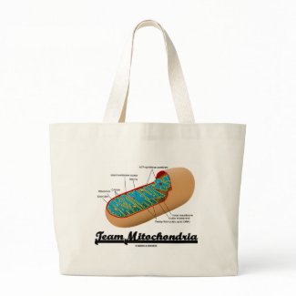 Team Mitochondria (Mitochondrion Humor) zazzle_bag