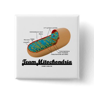 Team Mitochondria (Mitochondrion Humor) zazzle_button