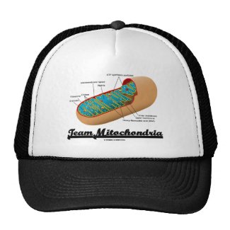 Team Mitochondria (Mitochondrion Humor) Trucker Hats