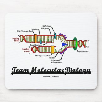 Team Molecular Biology (DNA Replication) zazzle_mousepad