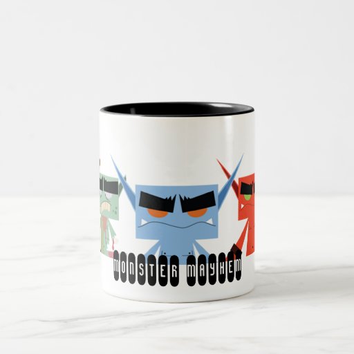 team monster mayhem mug