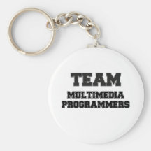 Team Multimedia Programmers Keychains