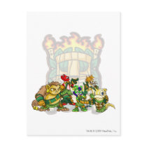 Team Mystery Island Group Post Cards