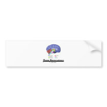 Team Neuroscience (Brain Anatomy Attitude) Bumper Sticker