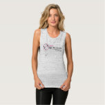 Team No Time To Lose Flowy Muscle Tank Top