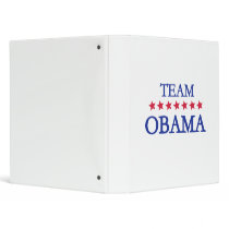 Team Obama 2012 Vinyl Binders