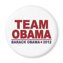 Team Obama 2012 magnets