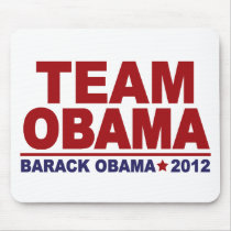 Team Obama 2012 mousepads