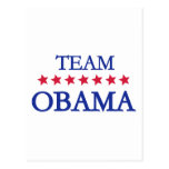 Team Obama 2012 Postcard